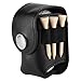 SPYMINNPOO Ball Pouch, Mini Pocket Ball Bag Holder with Divot Repair Tool, Tee(Black) (Black)