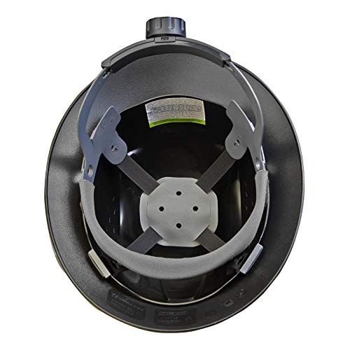 Jorestech Safety Hard Hat Black Hdpe Full Brim Helmet With 4-Point Adjustable Ratchet Suspension For Work, Home, And General Headwear Protection Ansi Z89.1-14 Compliant Hhat-02 #TOP3