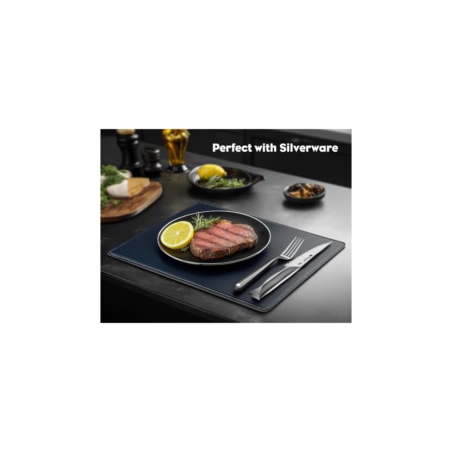 BRODARK Steak Knives Set of 8, 4.5 Inch Serrated Steak Knives, High Carbon Stainless Steel Kitchen Steak Knife Set, Never Need Sharpening, NSF Certified, Shark Series