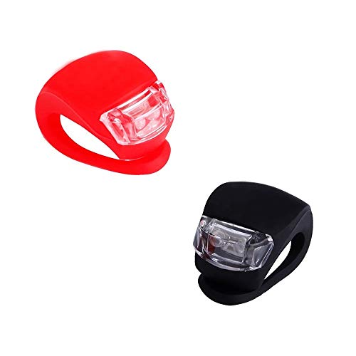 Kit 2 Luz De Segurança Bicicleta Par Led Farol Lanterna Bike