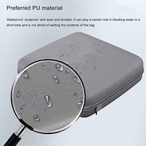 DJI RS 3 Mini Carrying Case,DJI RS 3 Mini Case Accessories Kit,Portable Shoulder Bag Travel Hard Shell Box with Double Zipper for DJI RS3 Mini - Image 4