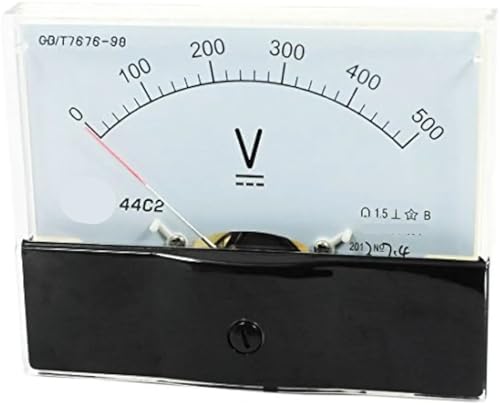 44C2 �|�C���^�[ DC �d���v 1000V 600V 450V �A�i���O�p�l���d���v 0-500V ����͈� 1��(DC0-600V)