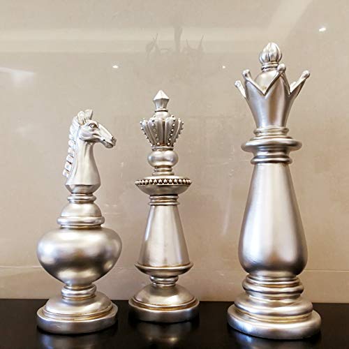 Échecs rétro argent Koliyn ameublement décoration maison - 2