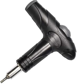 MARQUE Adjustable Bike Torque Wrench – 4, 5, 6 Nm Dial Portable Mini Bicycle Multitool Allen Key Tool, includes 3, 4, 5 mm Hex, T 25 Tool Bits – Repair Your Road and MTB at Home Garage - Cyclist Gift