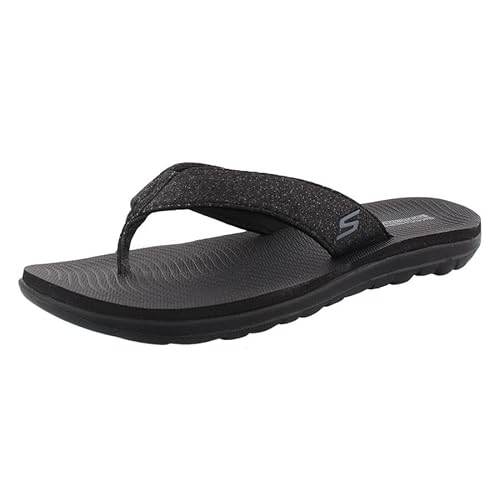 Skechers Nextwave Ultra Timeless Women's Sandals Black/Gray 6