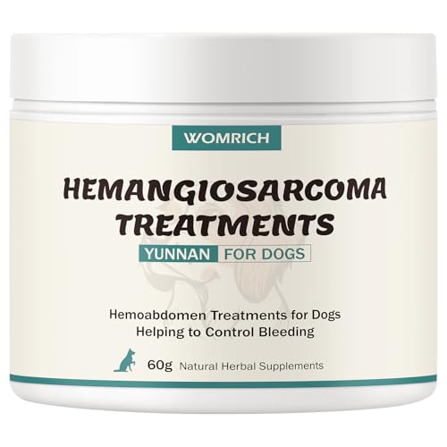Quick Stop Bleeding for Dogs Natural Yunnan Sanqi Powder for Hemangiosarcoma Hemoabdomen Pericardial Effusion Cancer Bleeding Severe Bruising Ulcer-Related Bleeding Bloody Stools - 60g