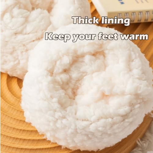 SIQITECHNO Unisex Warm Slipper Socks Grip Slipper Socks Thick Fleece lined Fuzzy Sherpa Ankle Warm Socks for Women Men2