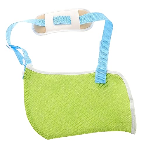 Beavorty Arm Strap Arm Support Broken Collarbone Thumb Broken Sling Leash Fractured Forearm Sling Arm Sling Arm Sling for Shoulder Injury Green Net