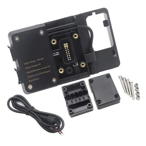 Plaque navigation moto et support smartphone pour F850GS Adventure en voyage de route