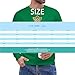 St. Patrick's Day Waffle Shirts for Men Long Sleeve Shamrock Flag Irish Top Plus Size Holiday Pullover Muscle Tee（1-Black,3X-Large）