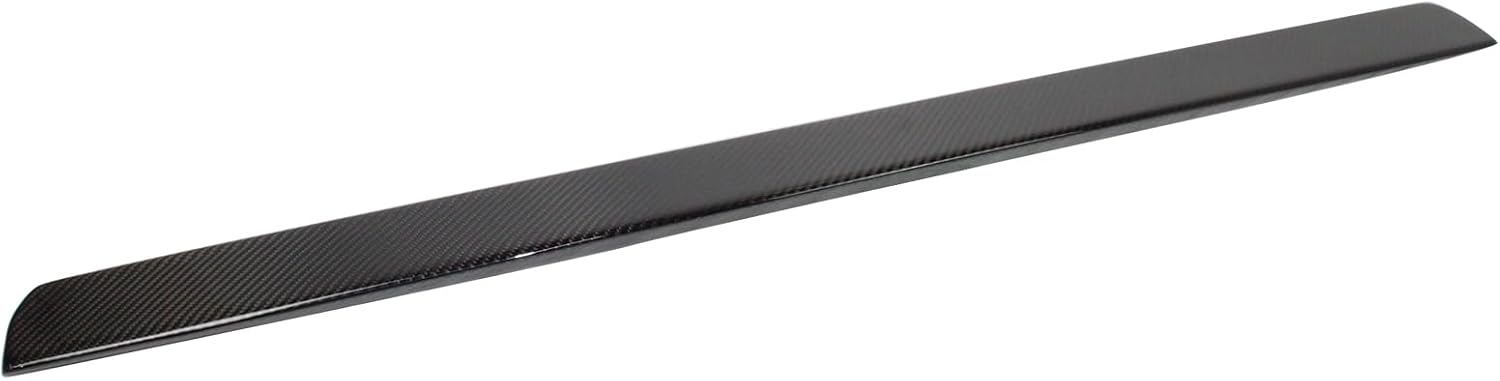 FREEMOTOR802 Real Carbon Fiber Rear Window Roof Spoiler, Compatible with 2016-2020 Hyundai Elantra 6th Gen, Factory Style Rear Top Window Visor Roof Spoiler Wing Trim
