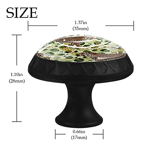 Boutons de tiroir léopard 35 mm pour relooker une commode unie - 5