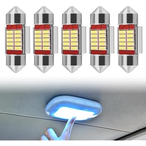 Ormromra 5PCS 31MM LED Festoon Bulbs Cover