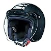 Royal Enfield Open Face Camo MLG Helmet with Bubble Visor Matt Black, Size: L(59-60cm)