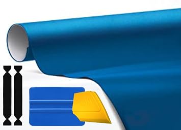 3M 1080 Matte Metallic Blue Air-Release Vinyl Wrap Roll Including Toolkit 1ft x 5ft