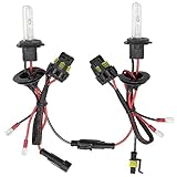xenon h7 8000k hid Die Lampen dienen als Ersatz für Aftermarket-HID-Kits. Enthält ein Stromkabel zum Anschluss von Vorschaltgeräten und einer Steckdose am Fahrzeug, das mit einem wasserdichten Silikonkabel hergestellt ist.