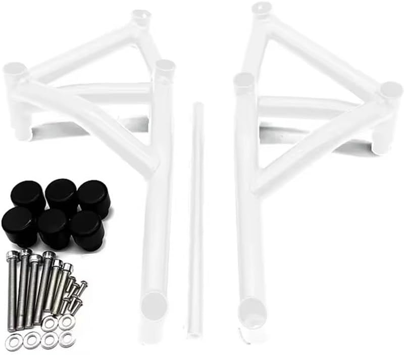 Engine Guard Crash Bars Steel Motorcycle Engine Guard Anti-Crash Bar Bumper Accessories for MT09 for FZ09 2014-2024 Motorbike Crash Bar Bumper