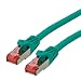 Produktbild ROLINE Patchkabel Kat.6 S/FTP (PiMF), Component Level, LSOH, grün, 1,5 m