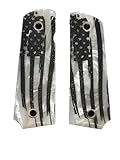 Pearl American Flag Grips Compatible/Replacement for Browning 1911-22 1911-380 Grips