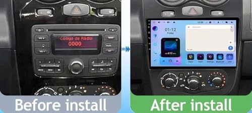 Navegación GPS para Renault Sandero 2013 con Wireless Carplay y Android Auto 2
