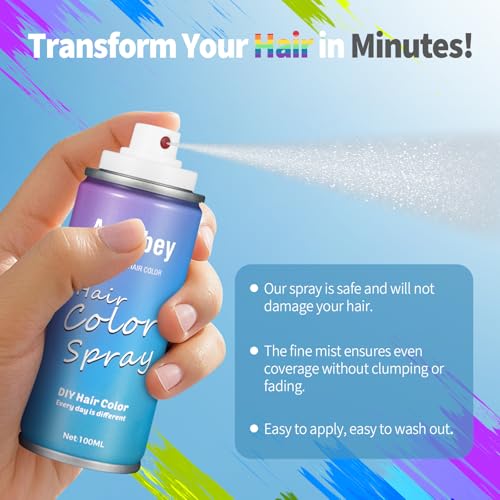 White Hair Spray, Tinte Temporal para Cabello miniatura 5