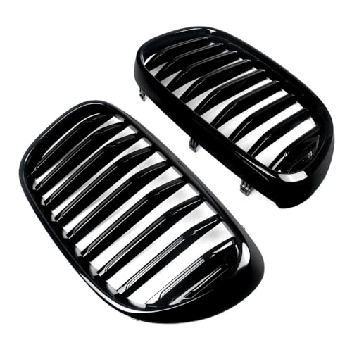 Grilles de Calandre Noir Brillant avec double haricot robuste pour Série 7 - 6