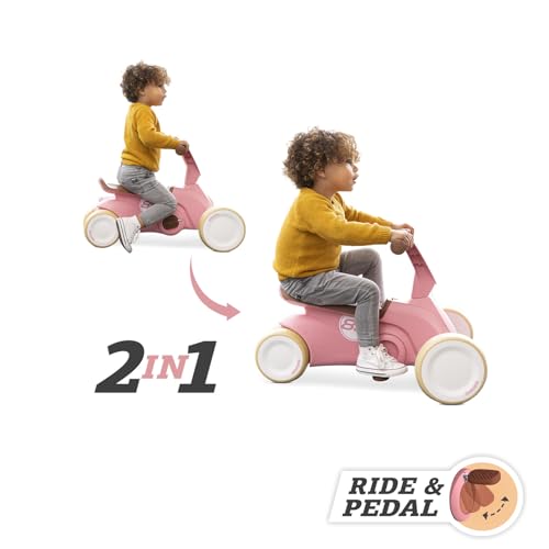 Berg Go - Guida E Pedala 2In1 - Rosa Retro - 5