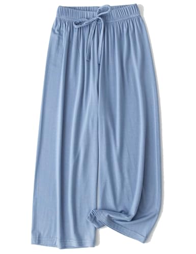 Pantalones anchos para niña de verano culotte holgado para evitar el calor infantil