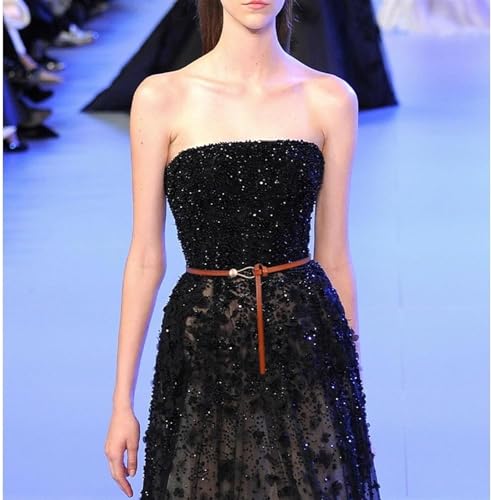 Waist Belt New Women's Waist Belts Cowhide Fashion Versatile Belt Thin Belt Women's Dress With Sweater Classic Belt3