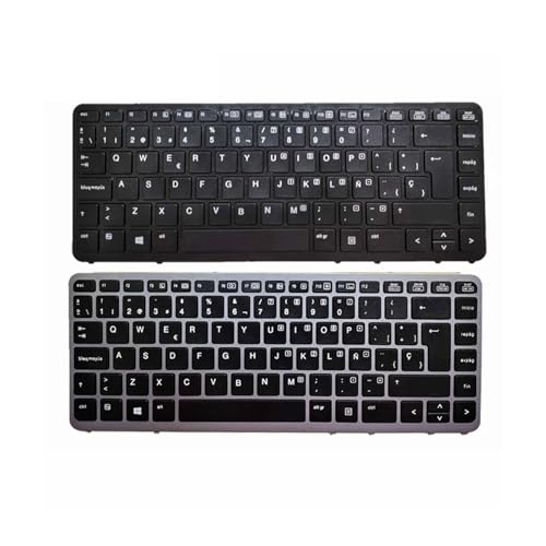 Clavier Espagnol Touches Souples pour HP EliteBook 850 745 G1 G2