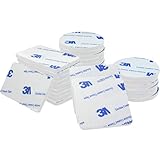 HASAAO Double Sided Mounting Tape 60 Pcs White...