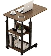 Scrivania Regolabile Carrello Con Angolo E Altezza Regolabiliper Computer Scrivania A Forma Di C Con Ruote Con Freno 2 Colori