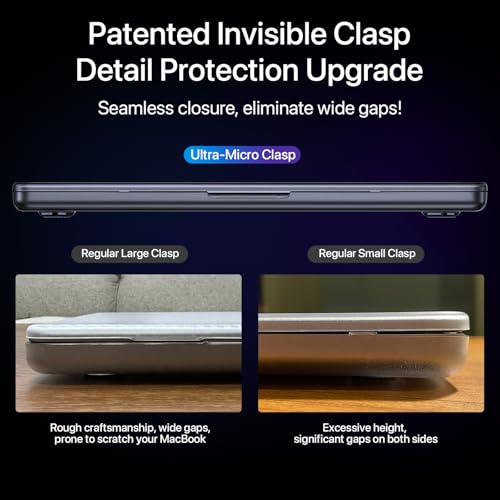 Image of Soonjet Invisible Armor for MacBook Pro 14 inch Case M5 M4 M3 M2 2026-2021