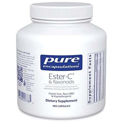 Pure Encapsulations Ester-C & Flavonoids - Vitamin C Supplement Cover