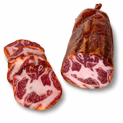 Lux Ibérico - Coppa Ibérica Embutido Tradicional - Origen Extremadura - Envasado Al Vacío - 600g