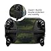 QSMBNET Travel Luggage Cover Wind Turbine Spandex Suitcase Protector Washable Baggage Covers Fashion Elastic Scratch-Resistant Luggage Cover Protector Fits 18-32 Inch Luggage