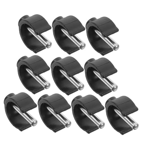 PACKOVE 10pcs Cane Easy to Install Walker Accessories Secure Crutch Grip Replacement for Enhanced for Seniors and Individuals with Disabilities