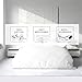 Kotton Culture 1 Pc Duvet Cover Queen Size/Full Size-100% Egyptian Cotton 600 Thread Count Ultra Soft Premium Durable Comforter Cover Zipper Closure & Corner Ties- (White, 90