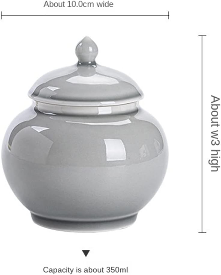 Ceramic Storage Container Mini Portable Tea Sealed Coffee Cans Dining Table Decorations