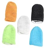 UPKOCH 5stücke Fingerabdeckung Aus Und Spandex-material Schweißfest Leicht Rutschfest Weich Elastisch Für Handyspiele Für Und Frauen