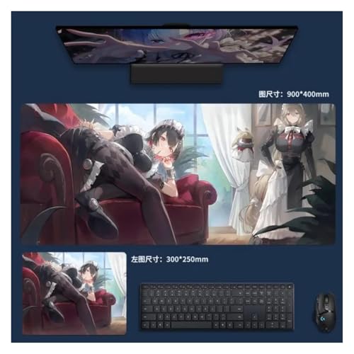 ゼンレスゾーンゼロ エレン ジョー マウスパッド ゲームグッズ 大型 人気 デスクマット ゲーミングマウスパッド 萌えグッズ 可愛い 個性 記念品 ハイビジョン印刷 厚さ4mm 耐久性 滑り止め 防水 自宅兼用（並行輸入です） 300*250mm 7（Amazon）