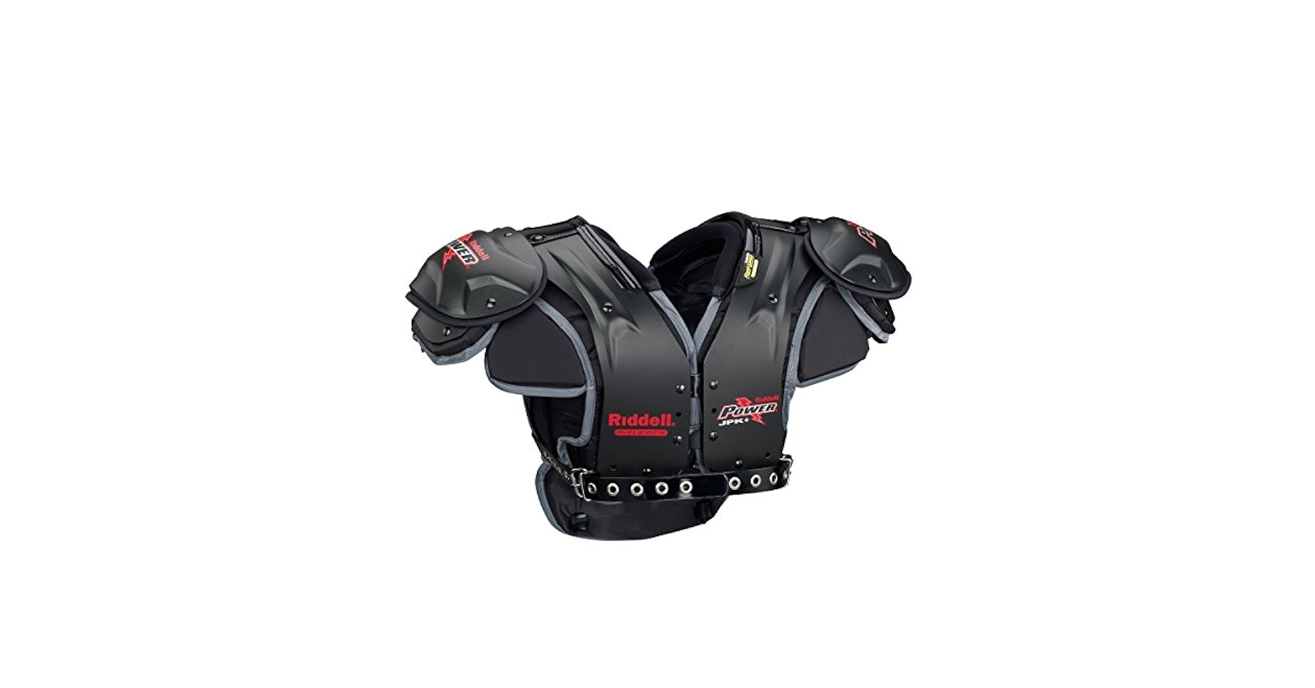 Riddell Power ブラックショルダーパッド Amazon.com : Riddell JPK+ Shoulder Pad with Back Plate,Black
