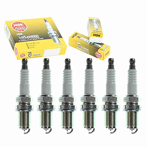 6 pc NGK G-Power Spark Plugs Isuzu Rodeo 3.2L V6 1996-2004