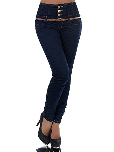Diva-Jeans - Vaqueros - skinny - Básico - para mujer azul 38