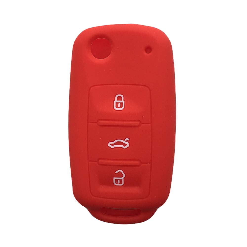 Keychain Car Key Cover Keychain Remote Control,for Volkswagen Bora Polo Golf Passat