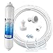 Produktbild Filtrotech Union 1/AS5K Wasserfilter Kühlschrankfilter für Samsung, Bosch, LG Side-by-Side | Externer Filter & komplettes Anschluss-Set | 5m Schlauch 1/4 Zoll, Universal kompatibel für Kühlschränke