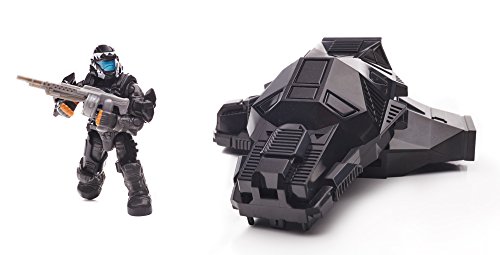 Mega Bloks Halo Drop Pod Metallic Stealth ODST Toy Figure