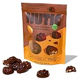 Dark Chocolate Peanut Clusters By Nutic | 1 Lb | Dark Chocolate Covered Peanuts Candy For Snacks And