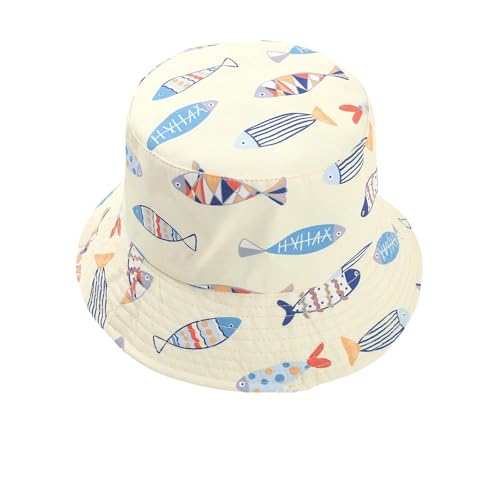 Baby Sun Hat Cotton Lightweight Fashion Dinosaur Print Boys Beach Hats Wide Brim Bucket Hats Kids Outdoor Sport Caps2