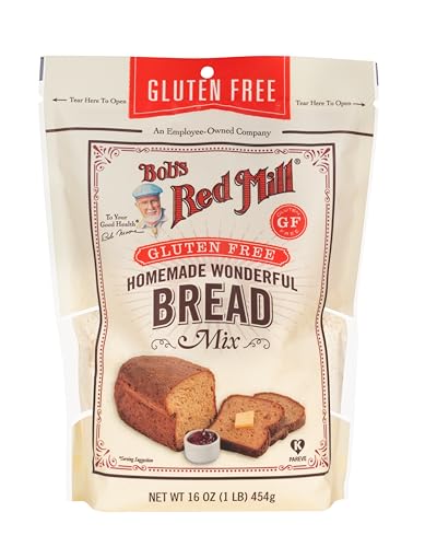Image of Bob's Red Mill Gluten Free Homemade Wonderful Bread Mix, 16oz (4 Pack)